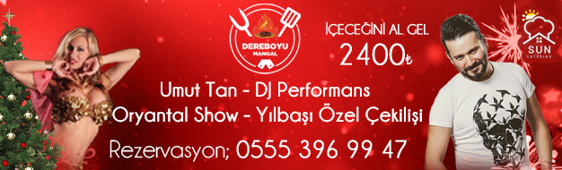 Dereboyu Et Mangal 2025 Yılbaşı Programı